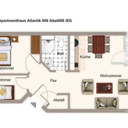 Apartmenthaus Atlantik Apartmenthaus Atlantik 006 * Ostseebad Kühlungsborn